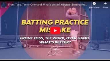 Front Toss, Tee or Overhand: The Biggest Batting Practice Mistake.