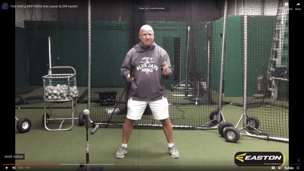 Two hitting MISTAKES that cause SLOW hands.