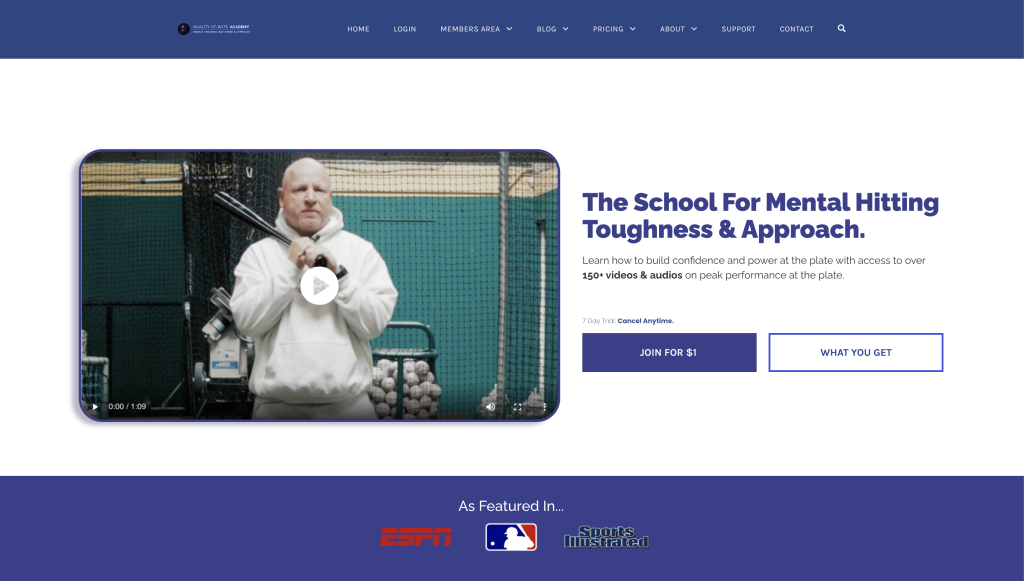 joinqabacademy Quality AtBats Academy