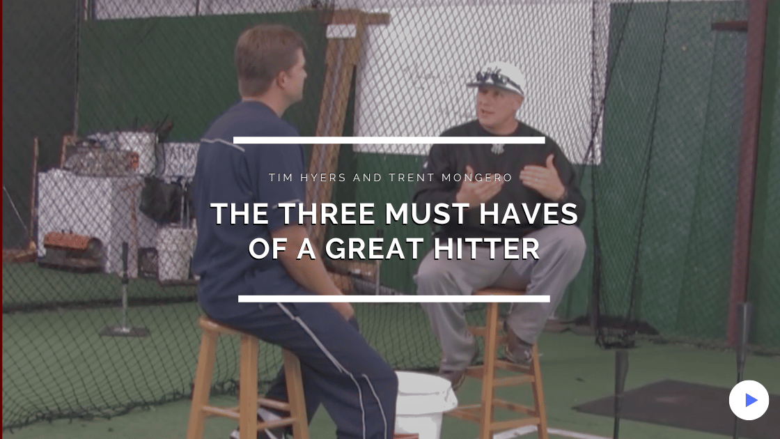 The three must haves of a great hitter